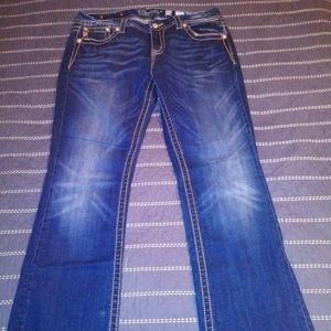 Miss Me Mid Rise Easy Boot Jeans, Size 32